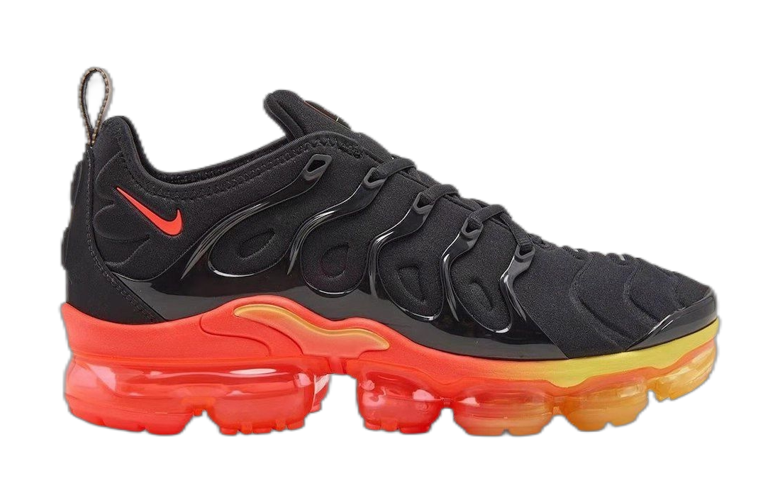 Nike Air VaporMax Plus Black Gold Sneakers - 26