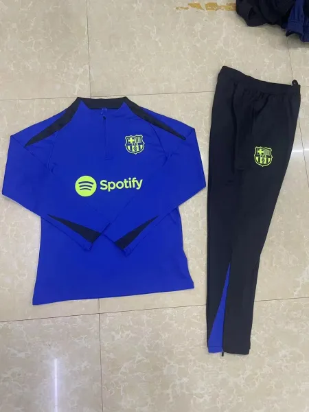 FC Barcelona x Spotify Training Tracksuit Blue/Black - 1