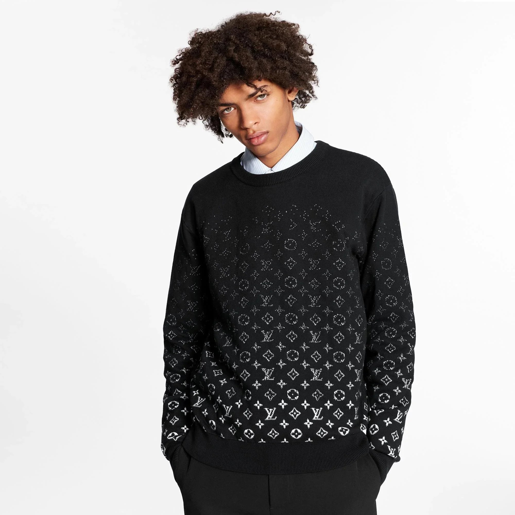 Gucci GG Monogram Knit Sweater Red - 5