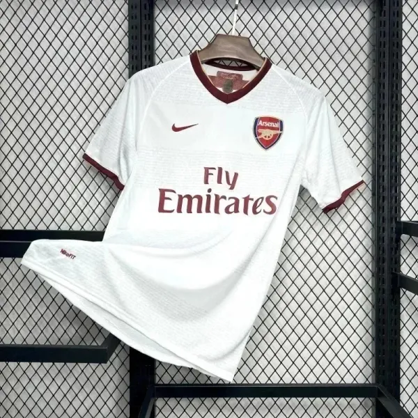 Nike Arsenal FC 2014-15 Away Jersey White - 1