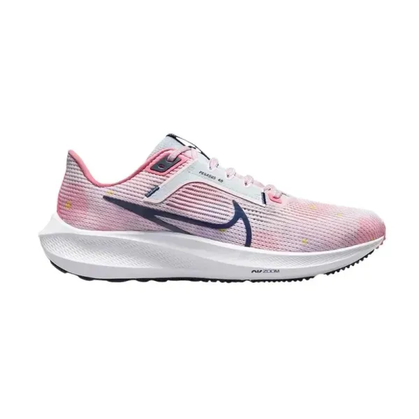 Nike Pegasus 40 Pink Multicolor Running Shoes - 1