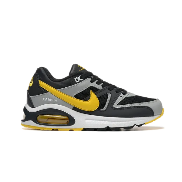 Nike Air Max Command Yellow Black Gray Sneakers - 1