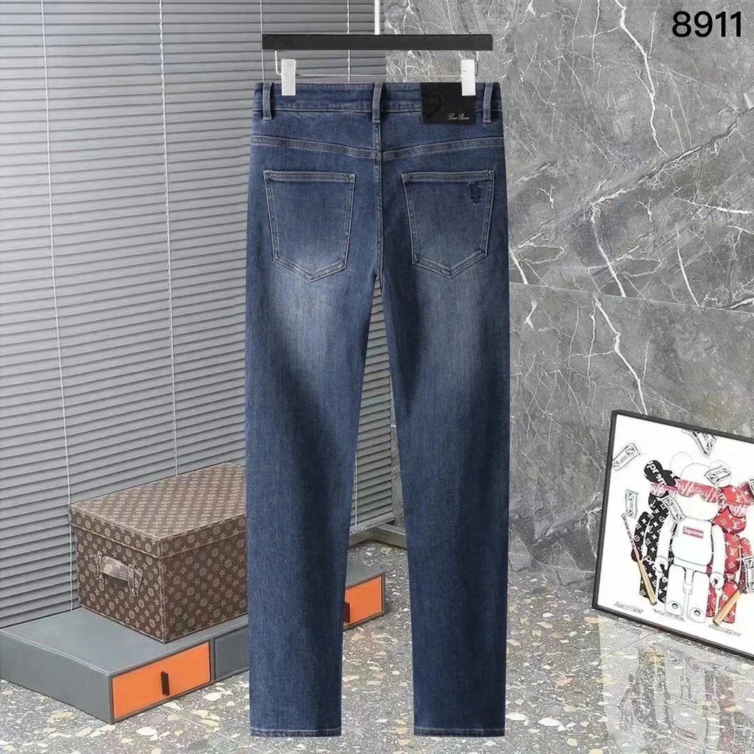 Louis Vuitton Monogram Denim Jeans Blue - 1