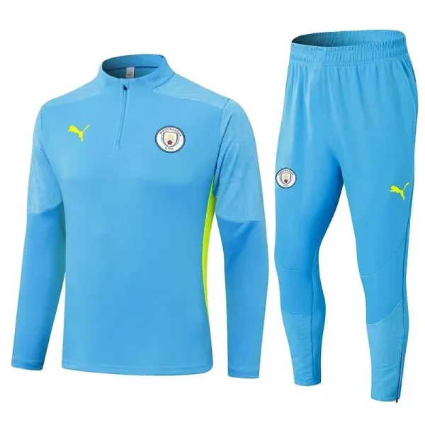 Puma Manchester City Training Tracksuit Light Blue - 1