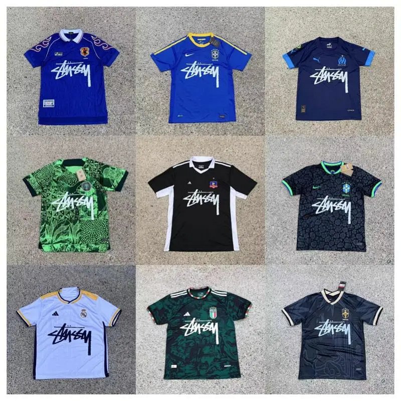 Stussy x Inter Milan Collaboration Jersey Blue / Black product detail 2 in Litbuy spreadsheet finds