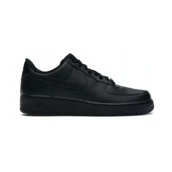 Nike Air Force 1 Low Black Sneakers - 1