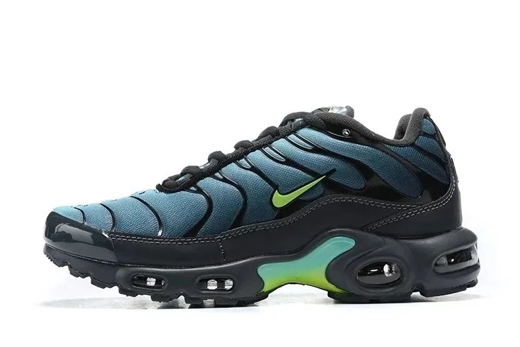 Nike Air Max Plus Black Blue Pink Grid Sneakers - 6