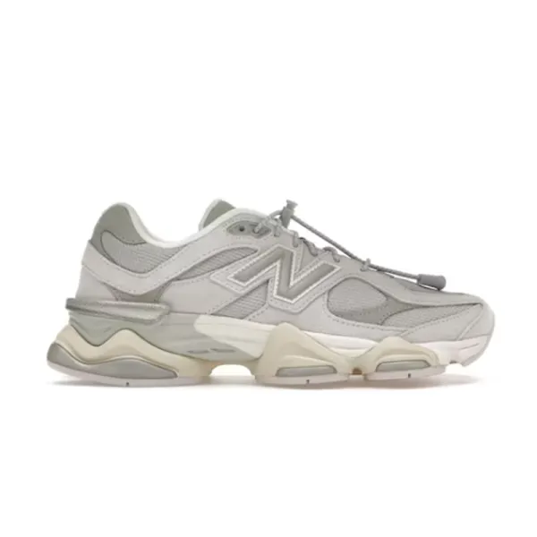 New Balance 9060 Gray Beige Chunky Sneakers - 2