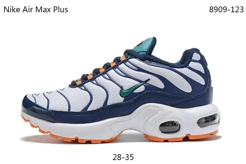 Nike Air Max Plus Black Blue Pink Grid Sneakers - 30