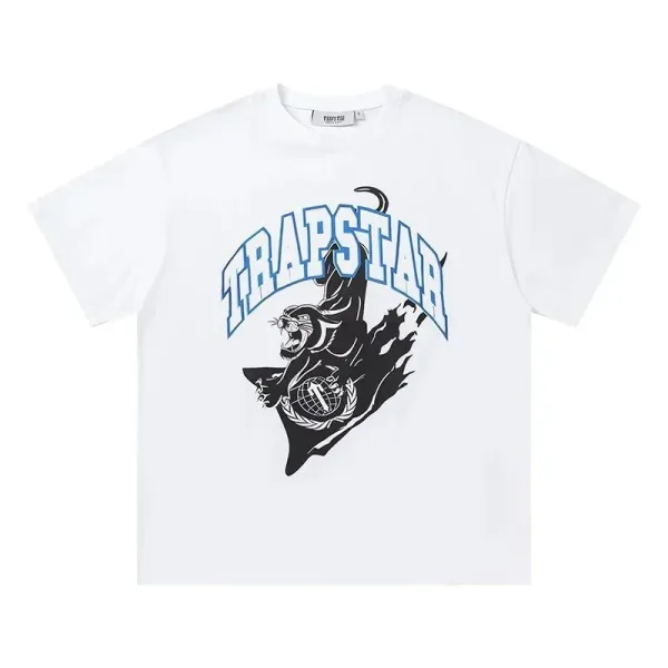 Trapstar Panther Arch White T-Shirt - 1