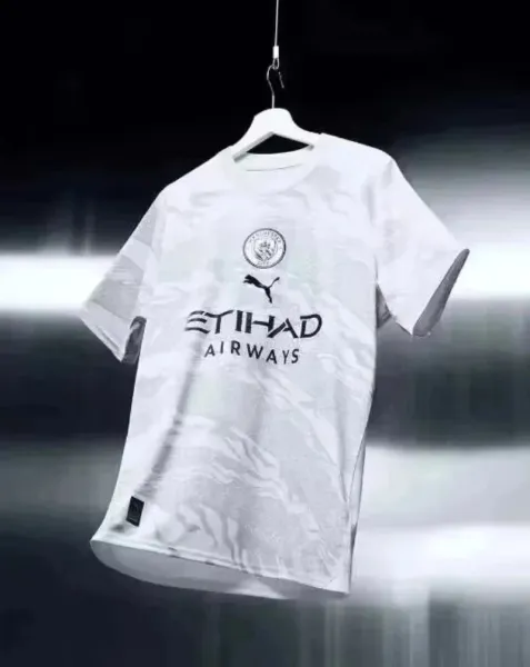 Manchester City x Puma 2023-24 Third Jersey White - 1