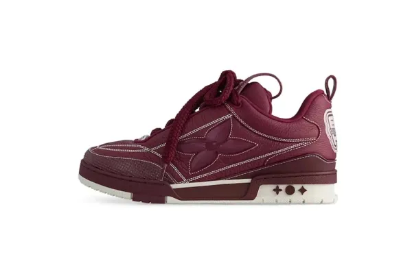 Louis Vuitton Archlight Burgundy Leather Sneakers - 1