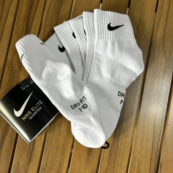 Nike Everyday Plus Cushioned Low-Cut Socks White - 7