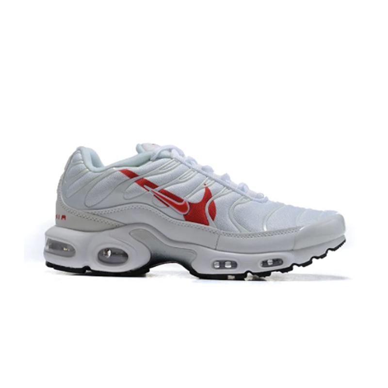Nike Air Max Plus White Red Sneakers - 2