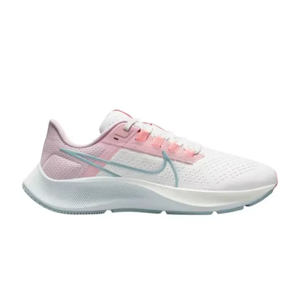 Nike Air Zoom Pegasus 39 Pink and White Running Shoes - 2