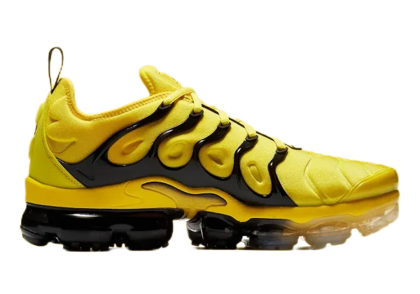 Nike Air VaporMax Plus Yellow Black Sneakers - 1