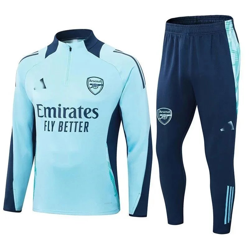Adidas Training Set Orange Navy Tracksuit - 7