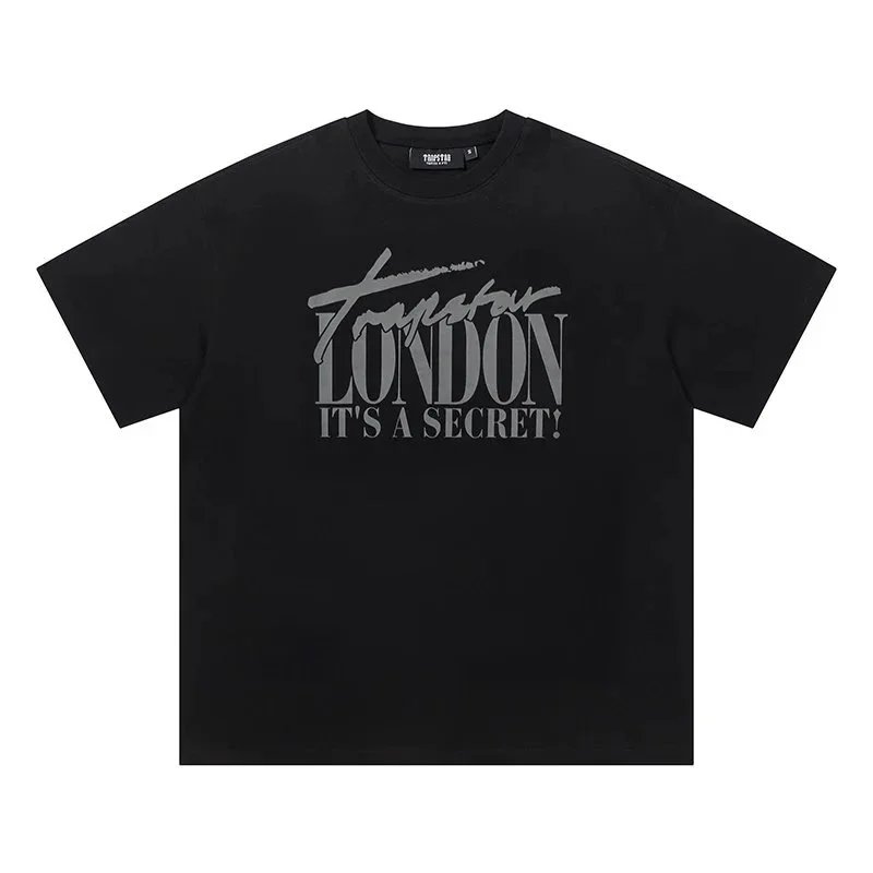 Traphouse London It's A Secret! Black Graphic T-Shirt - 1