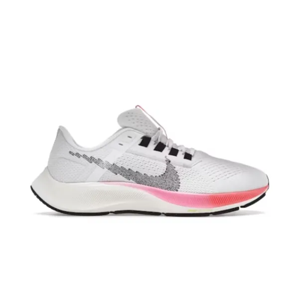 Nike Air Zoom Pegasus 39 White Pink Running Shoes - 2