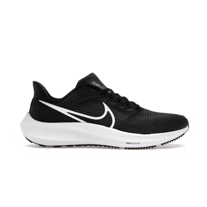 Nike Air Zoom Structure 25 Black/White Running Shoes - 2