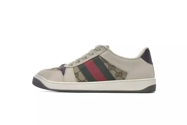 Gucci Ace GG Supreme Sneakers Beige - 1