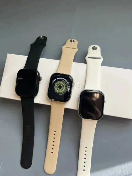 Apple Watch Series 8 Black Sport Band Smartwatch - 7