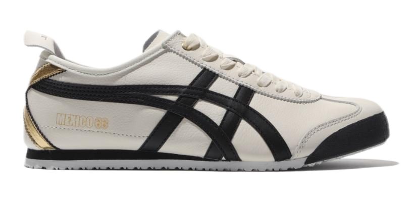 Asics Onitsuka Tiger Mexico 66 White and Light Gray Sneakers - 3