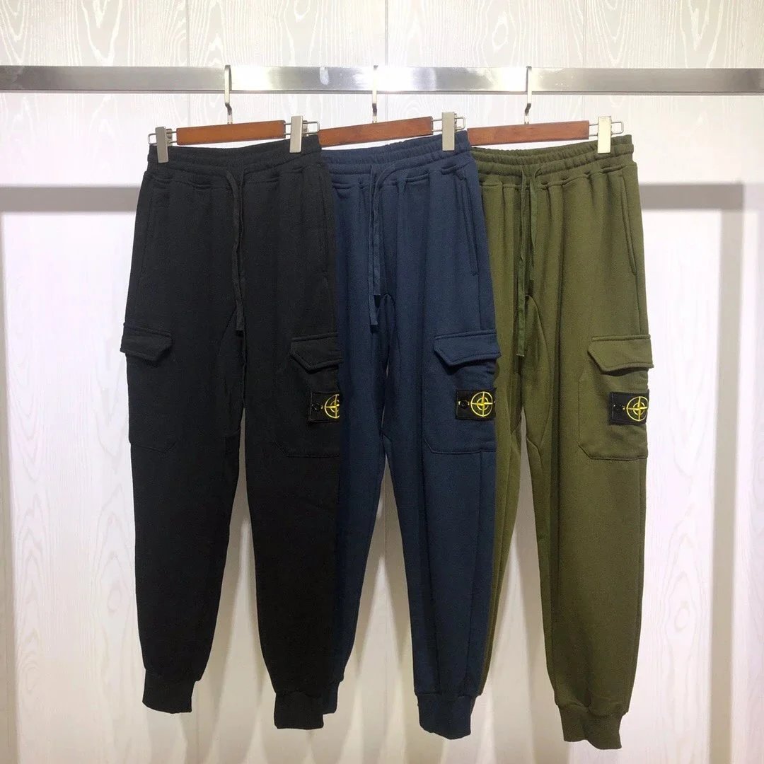 Stone Island Cargo Pants Beige Pants - 3