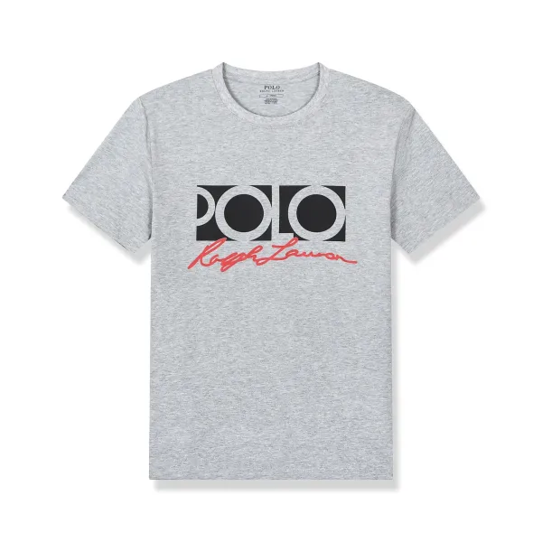 Polo Ralph Lauren Graphic Logo T-Shirt Gray - 1