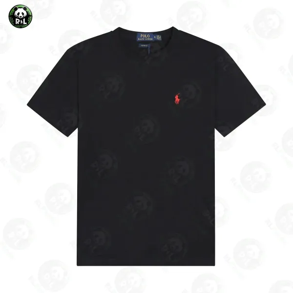 Polo Ralph Lauren Panda Print Black T-Shirt - 5