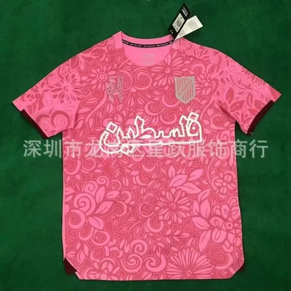 Adidas x Real Betis 2023-24 Third Jersey Pink Floral Print Jersey - 1