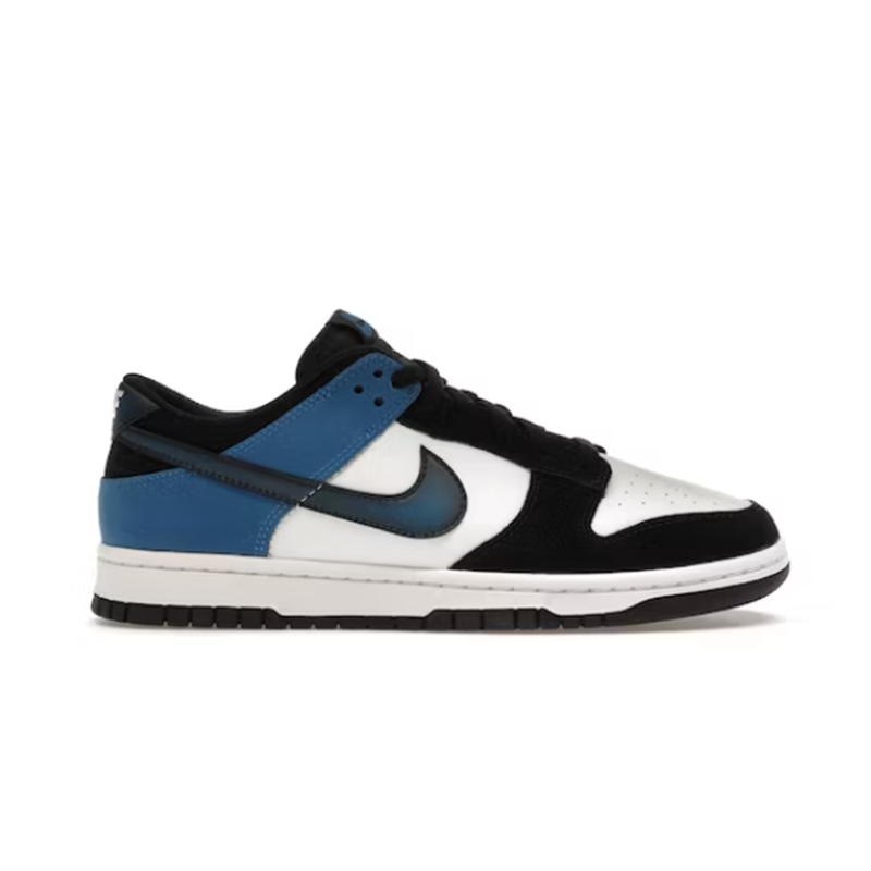 Nike Dunk Low Blue/Black/White Sneakers - 2
