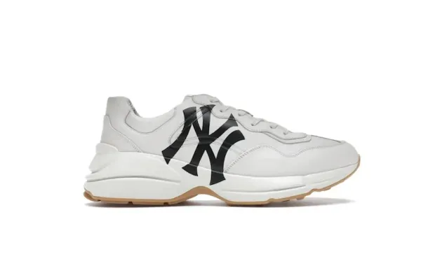 Gucci Rhyton New York Yankees White Chunky Sneakers - 1