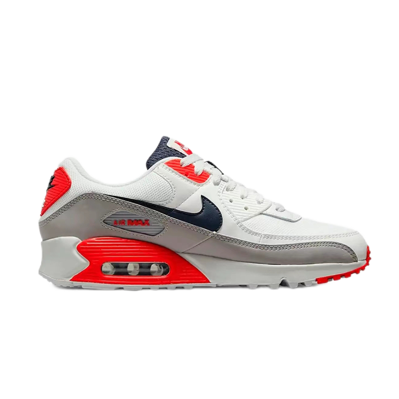 Nike Air Max 90 White Purple Teal Orange Sneakers - 29