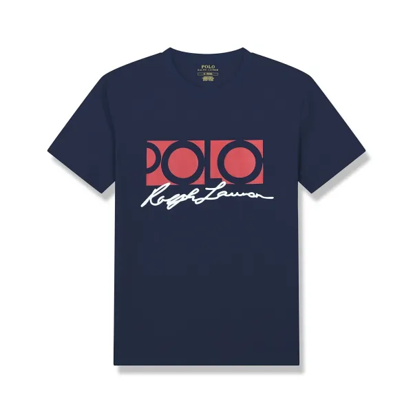 Polo Ralph Lauren Graphic Logo Navy T-Shirt - 1