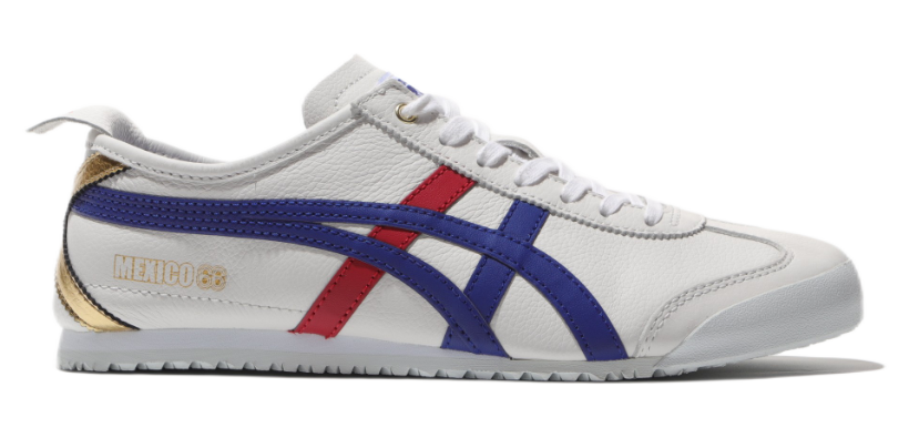 Asics Onitsuka Tiger Mexico 66 White and Light Gray Sneakers - 2