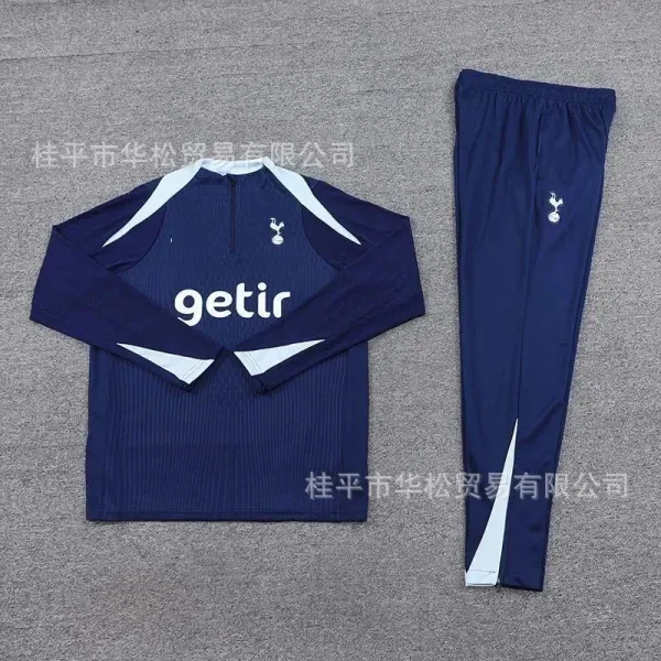 Tottenham Hotspur Training Tracksuit Navy Blue - 1