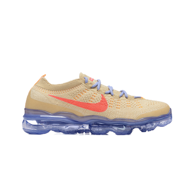 Nike Air VaporMax Flyknit 3 Blue Yellow Running Shoes - 4