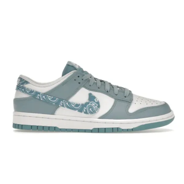 Nike Dunk Low Paisley Teal Sneakers - 1