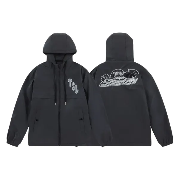 Saint Tears Reflective Hooded Windbreaker White - 2