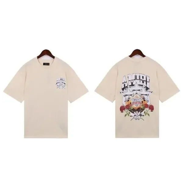 Gallery Dept. Circular Wave Print Black T-Shirt - 6