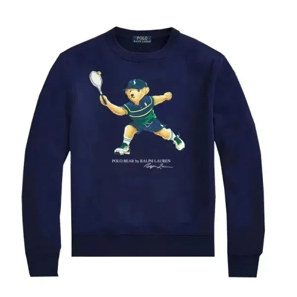 Polo Ralph Lauren Polo Bear Navy Crewneck Sweatshirt - 4
