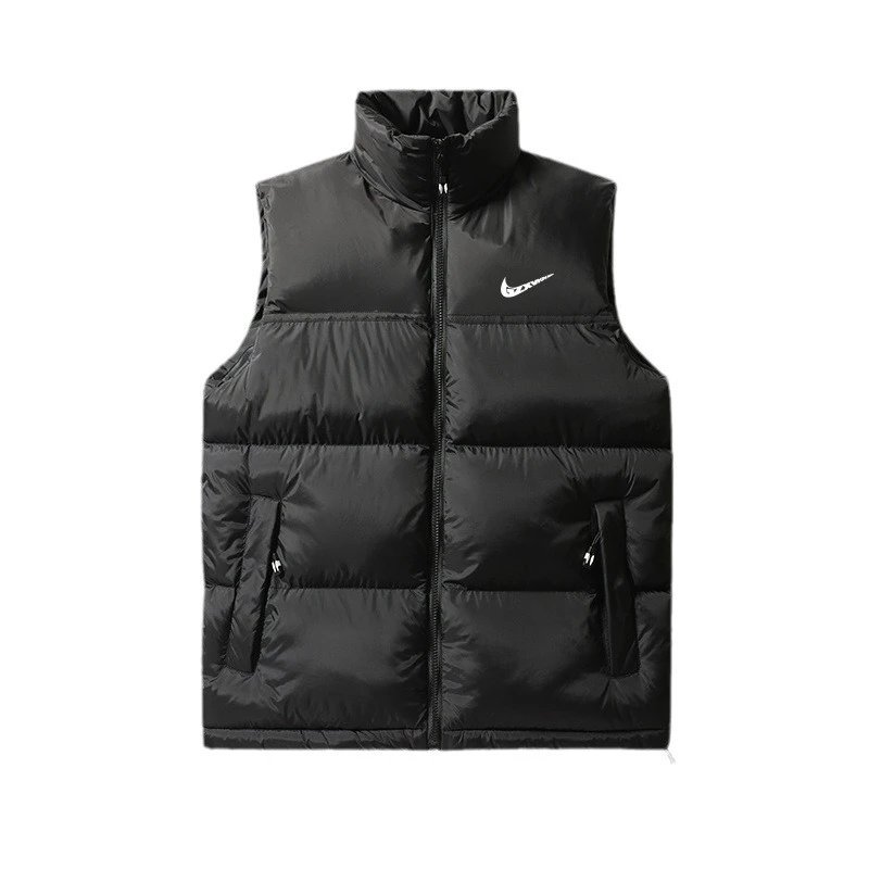 Nike Puffer Vest Stand Collar Multicolor