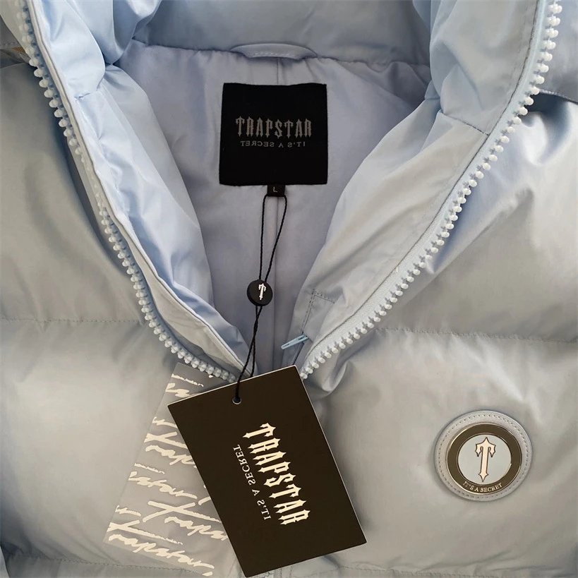 Trapstar Irongate Oversized Long Puffer Jacket Black