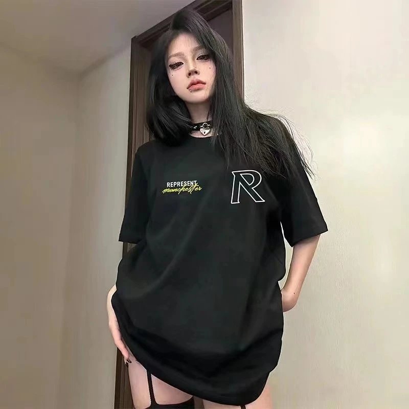 Represent Manchester Graphic Tee Black