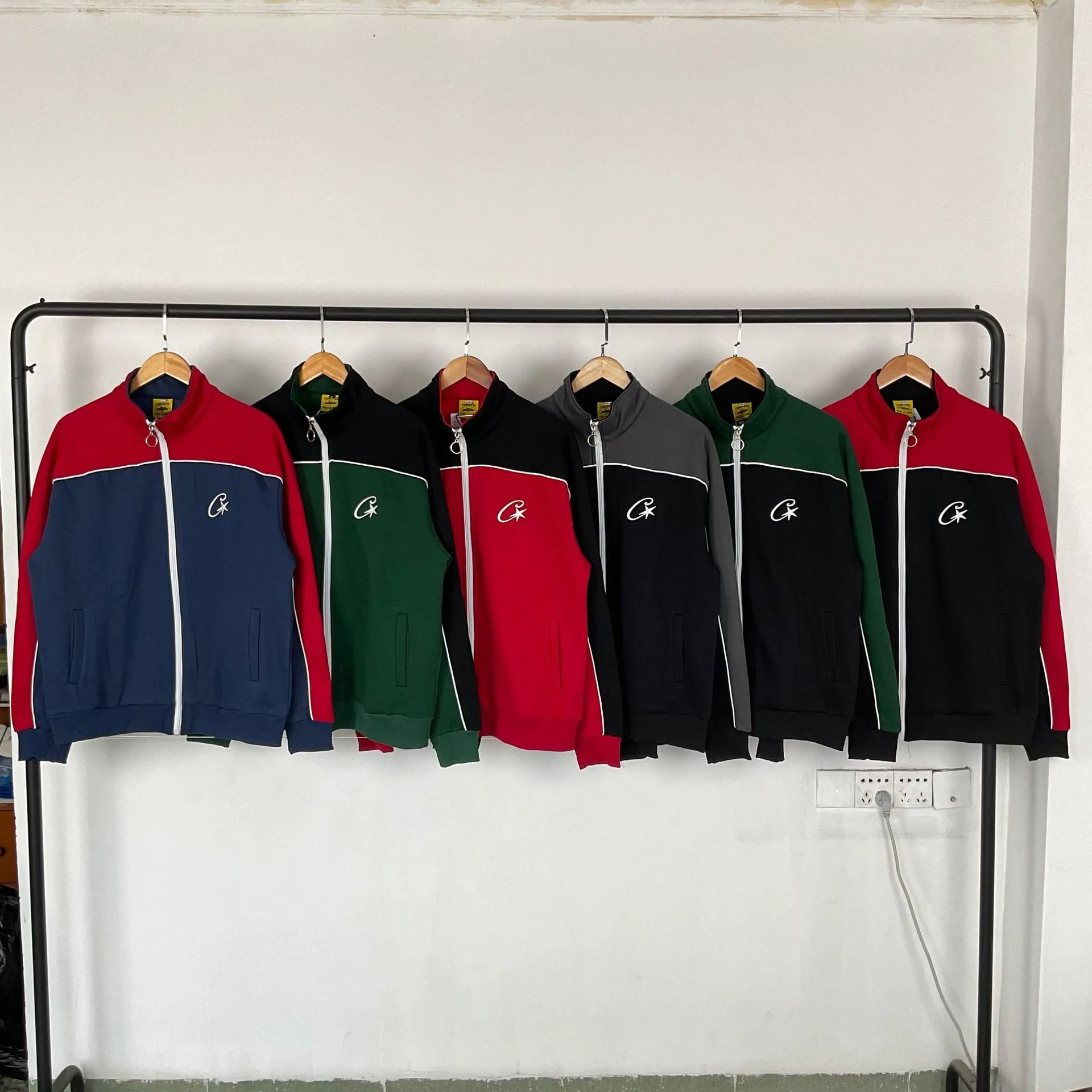 Other Fleece Track Suit Set Multicolor