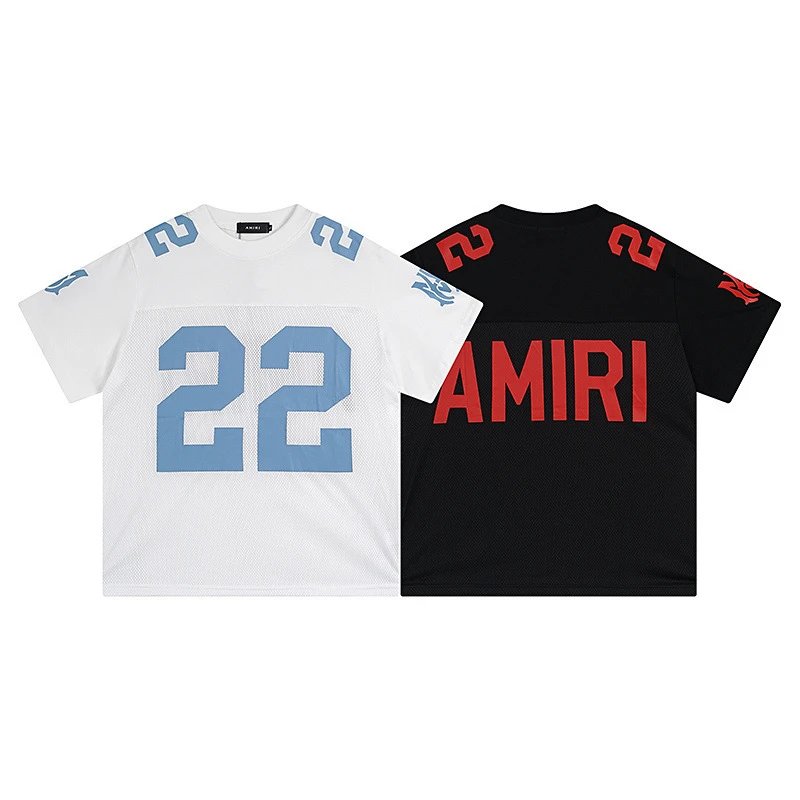 Amiri 22 Mesh Logo Tee Multicolor