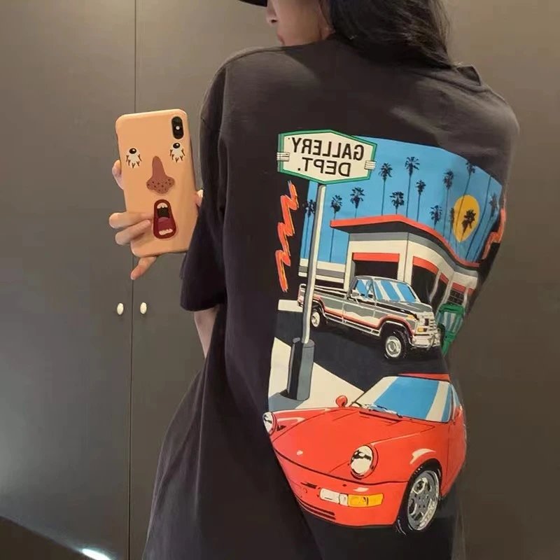 Gallery Dept Cartoon Car Tee Black