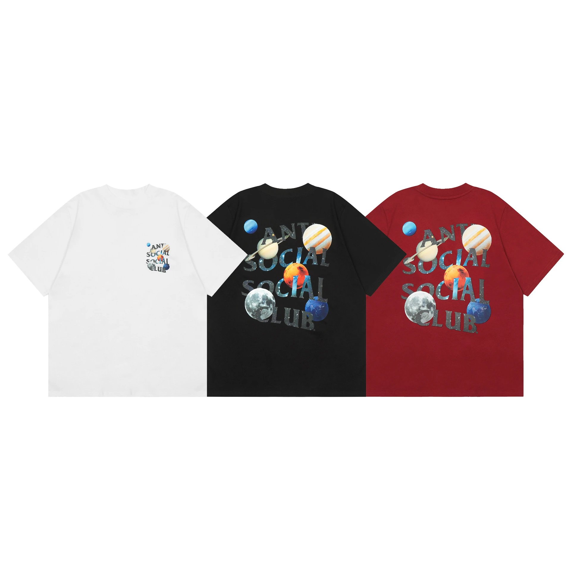 Anti Social Social Club Planet Tee Multicolor