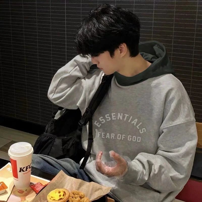 ESSENTIALS FOG Logo Hoodie Multicolor